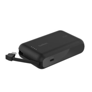 Belkin POWER BANK 10K WITH INTEGRATED CA