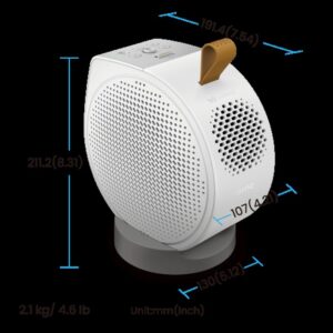 BenQ GV50 videoproyector Proyector de alcance estándar 500 lúmenes ANSI DLP 1080p (1920x1080) Blanco BenQ GV50 videoproyector Proyector de alcance estándar 500 lúmenes ANSI DLP 1080p (1920x1080) Blanco