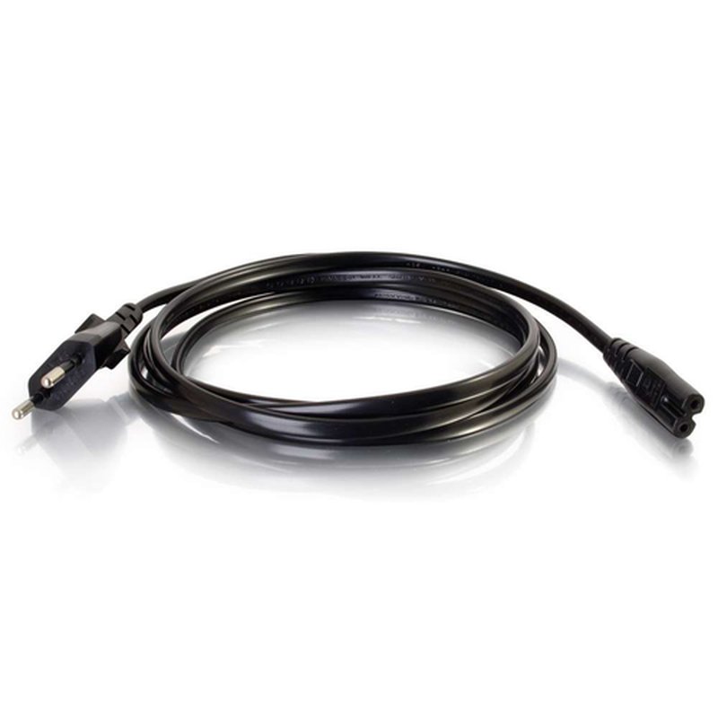 C2G 80616 cable de transmisión Negro 1 m CEE7/7 C7 acoplador