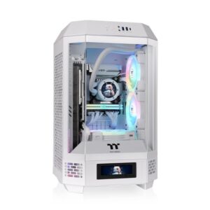 CAJA THERMALTAKE MINI-ITX TOWER 250 2XVENT 120MM SN FUENTE BLANCO