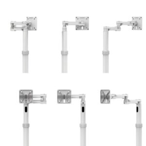 Alternative view of Compulocks Rise Freedom Extended Blanco Tableta Carro multimedia