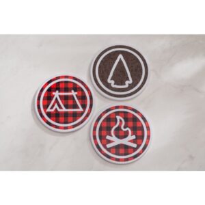 Alternative view of Cricut 2006582 posavasos 4 Alrededor