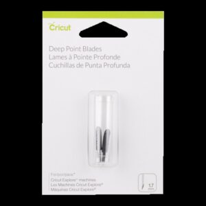 Cricut PC2003535 Set de 2 Lames Coupe Profonde, Plastique, Multicolore, 12 x 8 x 2 cm