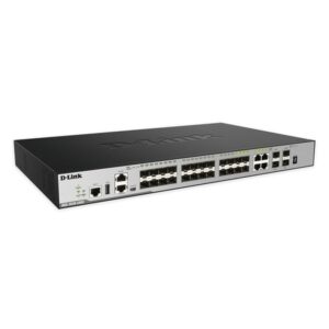 D-Link DGS-3630-28SC switch Gestionado L3 1U Negro