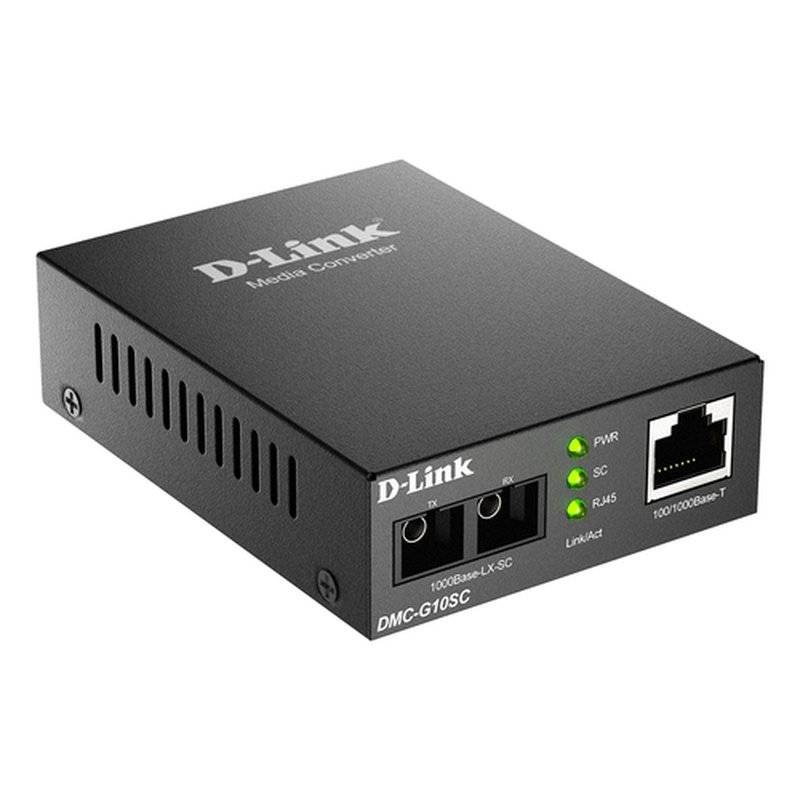 D-Link DMC-G10SC convertidor de medio 1000 Mbit/s Monomodo - Imagen 3
