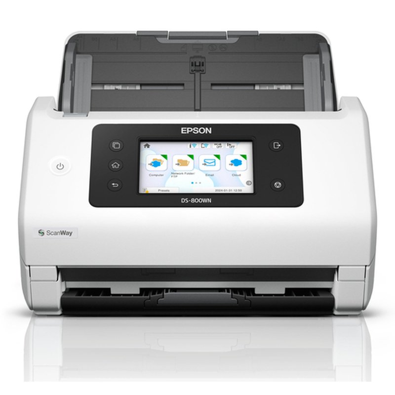 Epson WorkForce DS-800WN Escáner alimentado con hojas 600 x 600 DPI A4 Blanco - Imagen 3