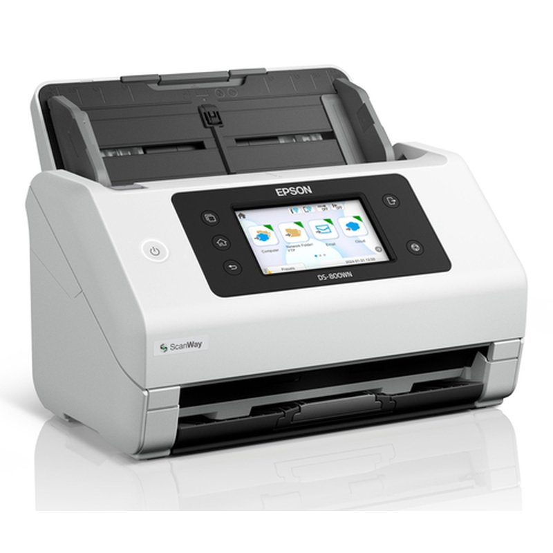 Epson WorkForce DS-800WN Escáner alimentado con hojas 600 x 600 DPI A4 Blanco - Imagen 4