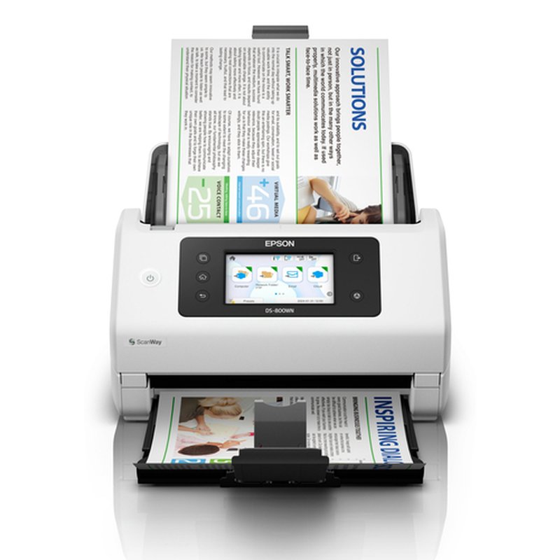 Epson WorkForce DS-800WN Escáner alimentado con hojas 600 x 600 DPI A4 Blanco - Imagen 5