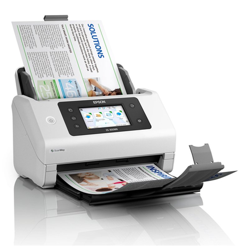 Epson WorkForce DS-800WN Escáner alimentado con hojas 600 x 600 DPI A4 Blanco - Imagen 7
