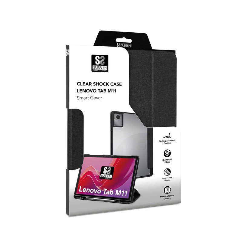 FUNDA TABLET SUBBLIM CLEAR SHOCK CASE LENOVO TAB M11 - Imagen 6