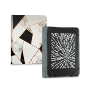 FUNDA EBOOK SUBBLIM 6" CLEVER CASE BLACK MARBLE