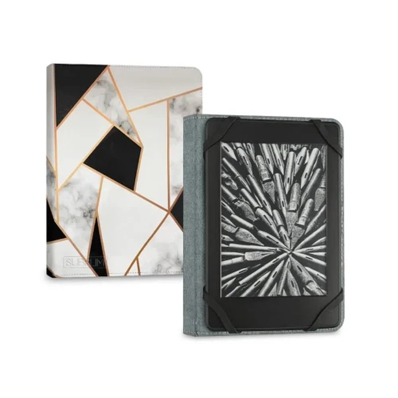 FUNDA EBOOK SUBBLIM 6" CLEVER CASE BLACK MARBLE FUNDA EBOOK SUBBLIM 6" CLEVER CASE BLACK MARBLE