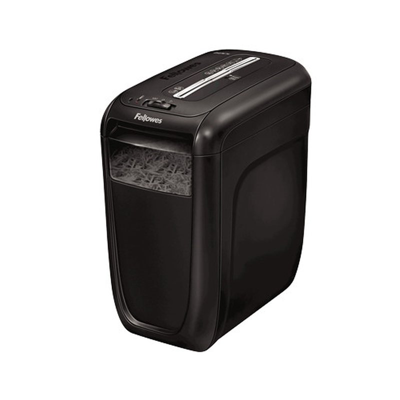 Fellowes 60Cs triturador de papel Corte cruzado 72 dB 23 cm Negro