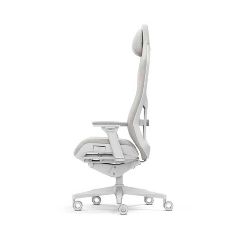 Fractal Design FD-CH-RE1M-02 silla para videojuegos Silla para videojuegos de PC Asiento acolchado Blanco - Imagen 4