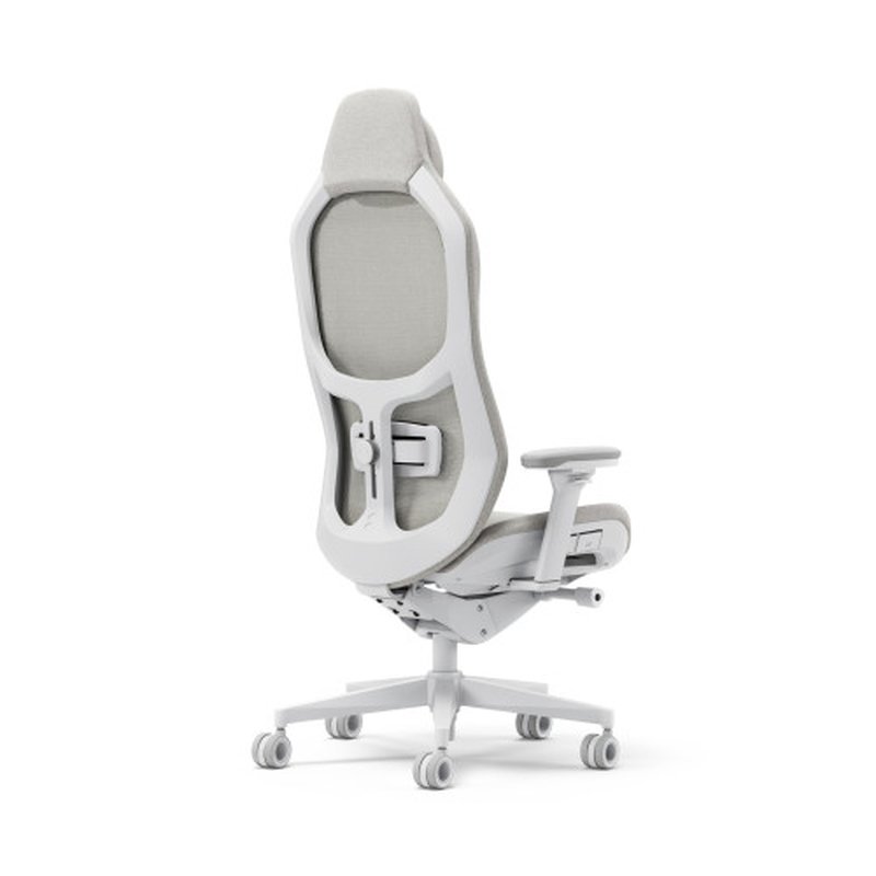 Fractal Design FD-CH-RE1M-02 silla para videojuegos Silla para videojuegos de PC Asiento acolchado Blanco - Imagen 6