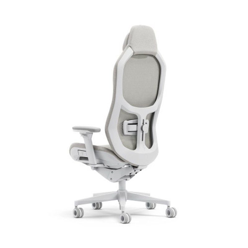 Fractal Design FD-CH-RE1M-02 silla para videojuegos Silla para videojuegos de PC Asiento acolchado Blanco - Imagen 7