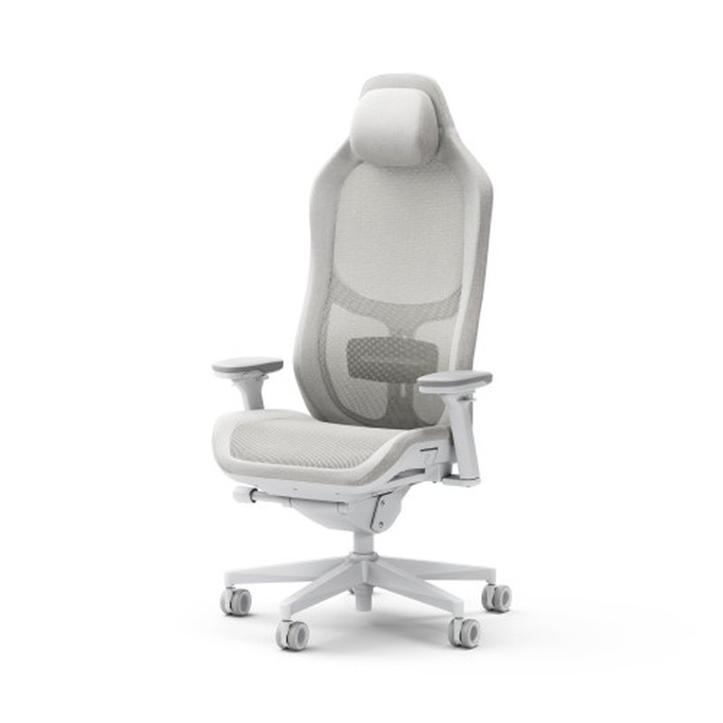 Fractal Design FD-CH-RE1M-02 silla para videojuegos Silla para videojuegos de PC Asiento acolchado Blanco - Imagen 8
