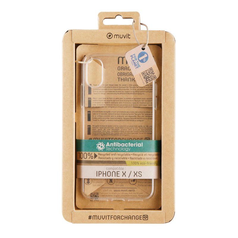 Funda Muvit Recycletek Antibacteriana Apple Iphone Funda Muvit Recycletek Antibacteriana Apple Iphone