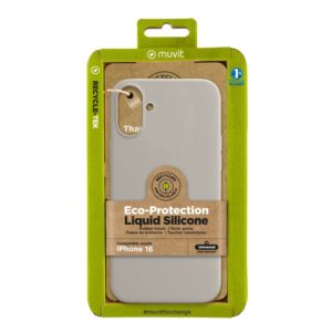Funda Muvit Recycletek Liquid Silicone Apple