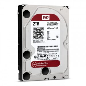DISCO DURO 2TB SATA6 64MB 7200RPM WESTERN CAVIAR RED PRO