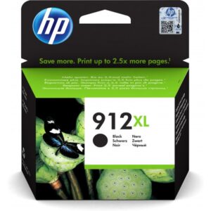 HP Cartucho de tinta Original 912XL negro de alta capacidad