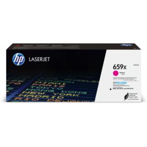 HP LaserJet Cartucho de tóner Original 659X magenta de alta capacidad