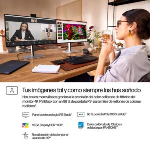 HP Monitor de videoconferencia 4K Pro de la serie 7 de 27 pulgadas: 727pm