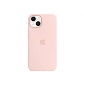 FUNDA IPHONE 13 APPLE SILICONA CHALK PINK MAGSAFE