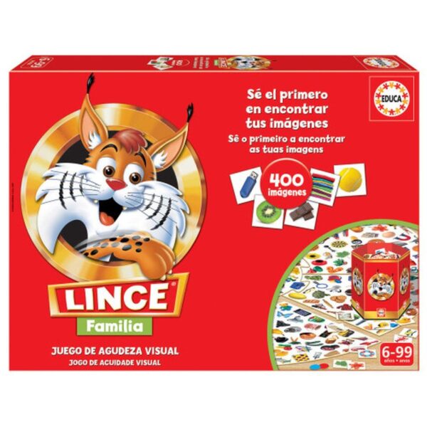 JUEGO LINCE EDICIÓN FAMILIA ES-PT EDUCA BORRAS 19207