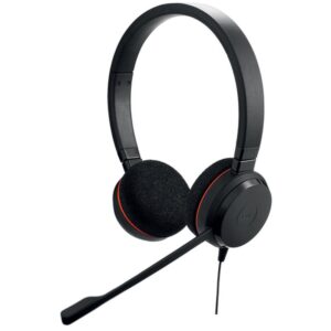 Jabra Evolve 20 Auriculares Alámbrico Diadema Oficina/Centro de llamadas USB Type-C / USB Type-A Negro