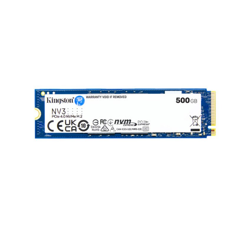 Kingston Technology NV3 500 GB M.2 PCI Express 4.0 NVMe 3D NAND - Imagen 3