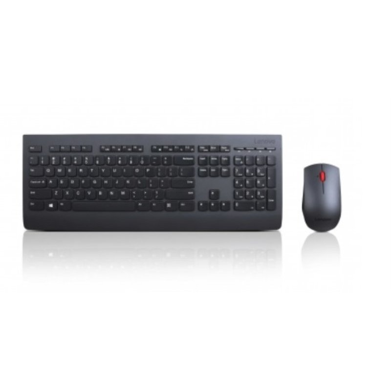 Lenovo 4X30H56823 teclado Ratón incluido RF inalámbrico Español Negro
