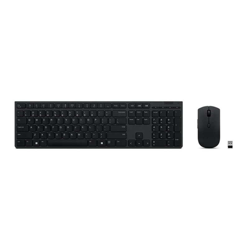 Lenovo 4X31K03961 teclado Ratón incluido RF Wireless + Bluetooth Portugués Gris Lenovo 4X31K03961 teclado Ratón incluido RF Wireless + Bluetooth Portugués Gris