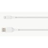 Lightning to USB-A Cable Braided 1M Whit