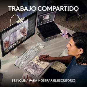 Logitech MX Brio cámara web 3840 x 2160 Pixeles USB 3.2 Gen 1 (3.1 Gen 1) Gris