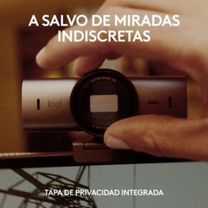 Logitech MX Brio cámara web 3840 x 2160 Pixeles USB 3.2 Gen 1 (3.1 Gen 1) Gris