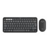 Logitech Pebble 2 Combo teclado Ratón incluido RF Wireless + Bluetooth QWERTY Español Grafito Logitech Pebble 2 Combo teclado Ratón incluido RF Wireless + Bluetooth QWERTY Español Grafito