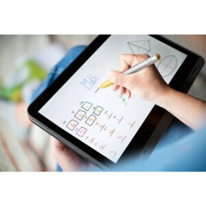 Logitech Pen for Chromebook lápiz digital 15 g Plata, Amarillo