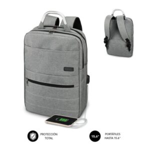 SUBBLIM mochila Elite Airpadding Backpack 15,6" Grey