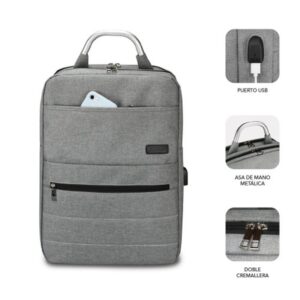 Alternative view of SUBBLIM mochila Elite Airpadding Backpack 15,6" Grey