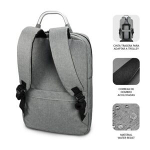 SUBBLIM mochila Elite Airpadding Backpack 15,6" Grey