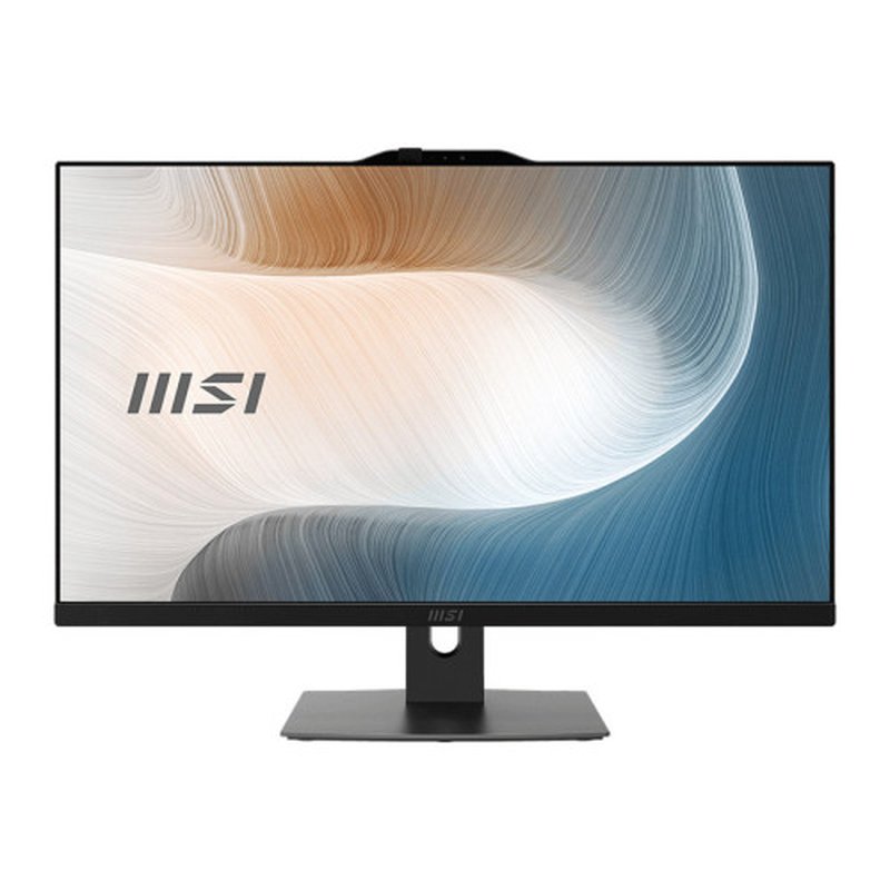 MSI AIO MODERN AM272P 1M-893ES. 27" IPS LED FHD (1920X1080). I5-120U. INTEL IRIS XE GRAPHICS. SO-DIMM DDR5 16GB (8GBX2). 512GB M.2 PCIE SSD. WIN 11 PRO. BLACK. MSI AIO MODERN AM272P 1M-893ES. 27" IPS LED FHD (1920X1080). I5-120U. INTEL IRIS XE GRAPHICS. SO-DIMM DDR5 16GB (8GBX2). 512GB M.2 PCIE SSD. WIN 11 PRO. BLACK. - Imagen 2
