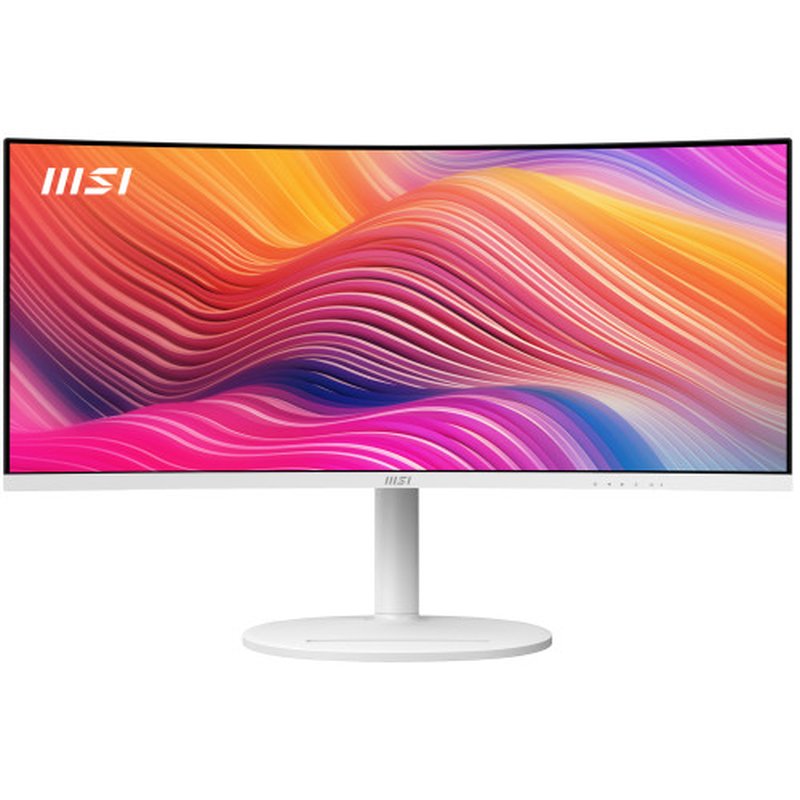 MSI Modern MD342CQPW pantalla para PC 86,4 cm (34") 3440 x 1440 Pixeles UltraWide Quad HD Blanco - Imagen 2