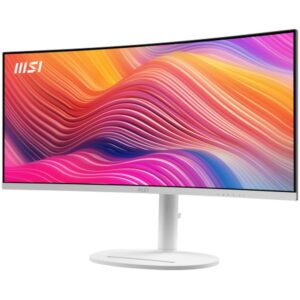MSI Modern MD342CQPW pantalla para PC 86,4 cm (34") 3440 x 1440 Pixeles UltraWide Quad HD Blanco