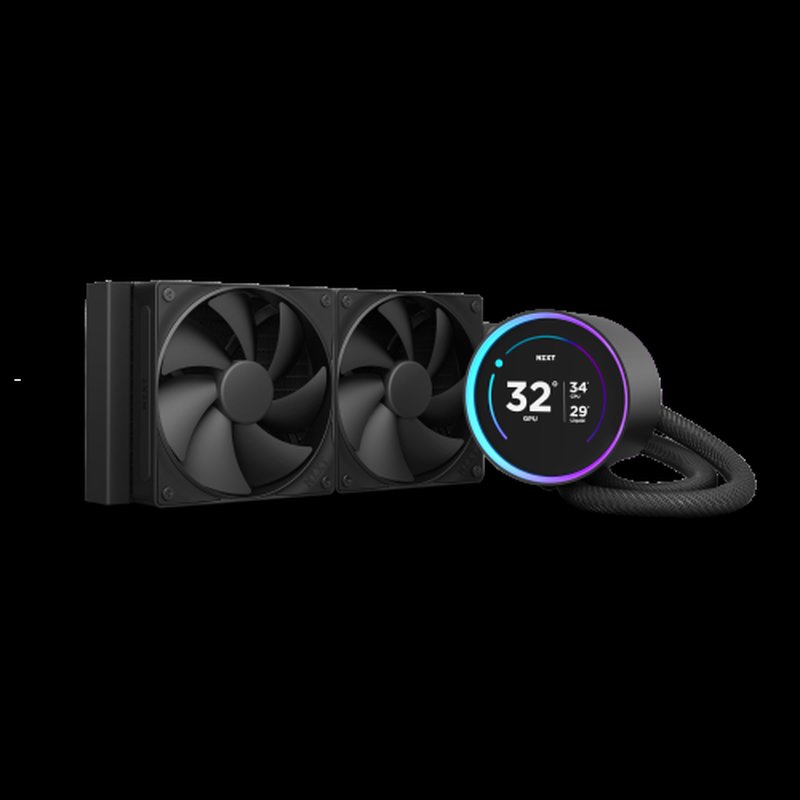 NZXT Kraken Elite 240 Procesador Sistema de refrigeración líquida todo en uno 12 cm Negro 1 pieza(s)