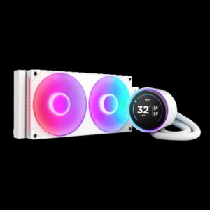 NZXT Kraken Elite 280 RGB Procesador Sistema de refrigeración líquida todo en uno 14 cm Blanco 1 pieza(s)