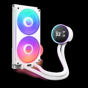 Alternative view of NZXT Kraken Elite 280 RGB Procesador Sistema de refrigeración líquida todo en uno 14 cm Blanco 1 pieza(s)