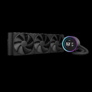 NZXT Kraken Elite 360 Procesador Sistema de refrigeración líquida todo en uno 12 cm Negro 1 pieza(s)