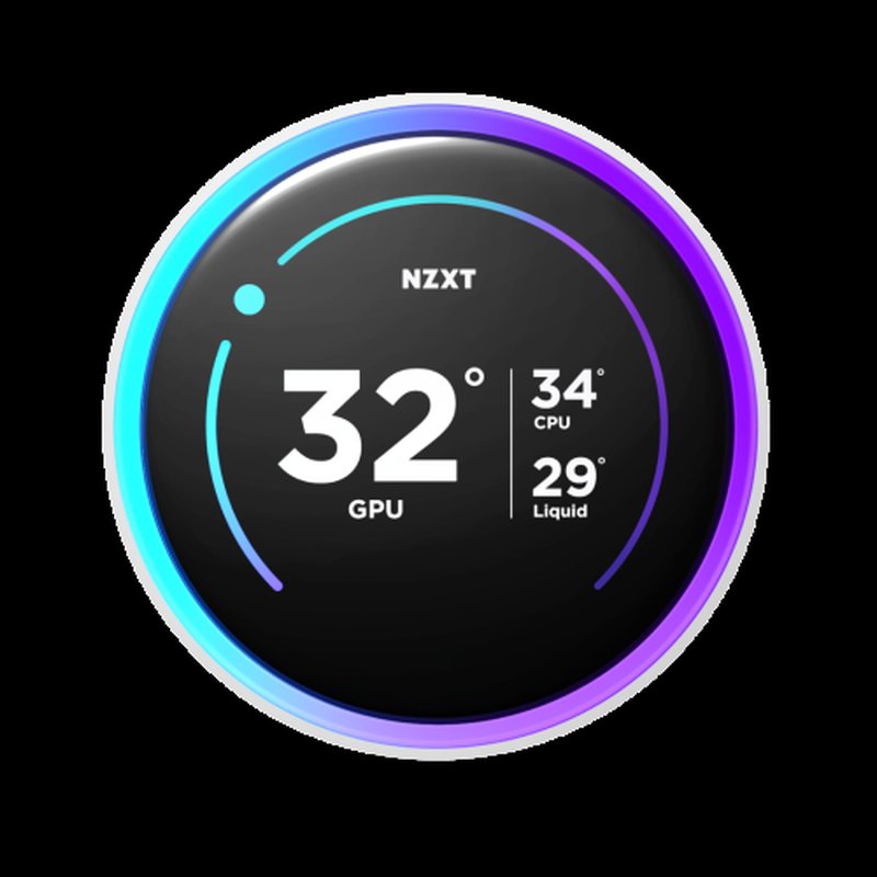 NZXT Kraken Elite 360 RGB Procesador Sistema de refrigeración líquida todo en uno 12 cm Blanco 1 pieza(s) - Imagen 3