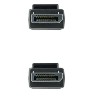 Alternative view of Nanocable Cable DisplayPort 1.4, DP/M - DP/M, Negro, 2 m